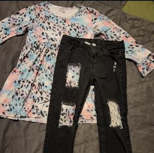 Leopard Print Tunic Outfit